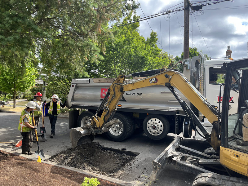 Excavation Services Brix Paving Northwest